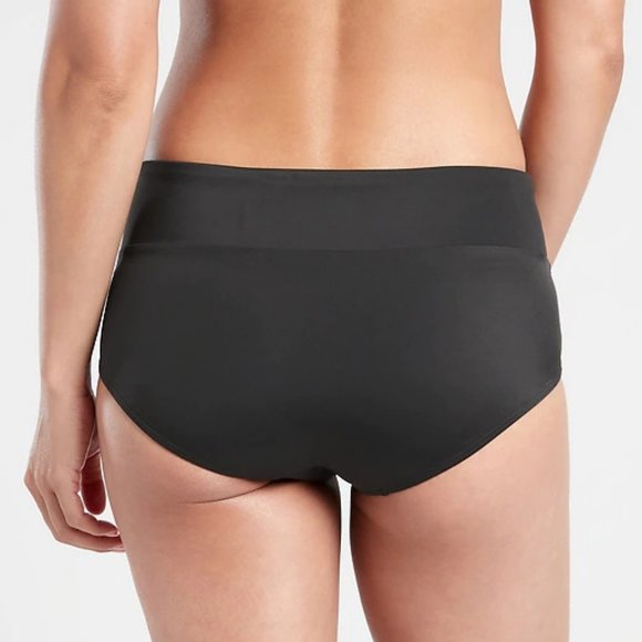 Athleta Malibu Swim Boyshort size XL Black - Picture 3 of 4